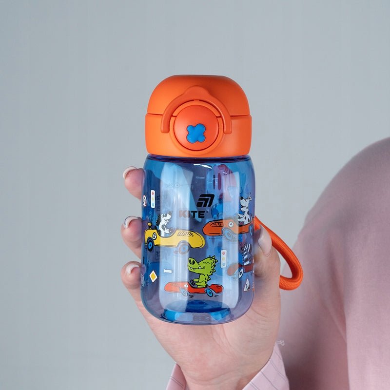 Butelka Kite dla dzieci - kolorowy nadruk i detale