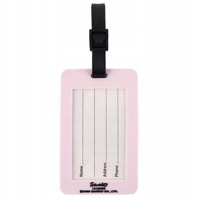 Etykieta Hello Kitty Kite z danymi kontaktowymi