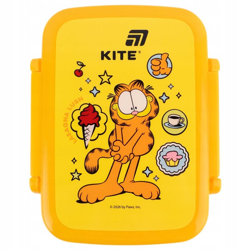 Kompaktowa śniadaniówka dla dzieci z motywem Garfield Kite.