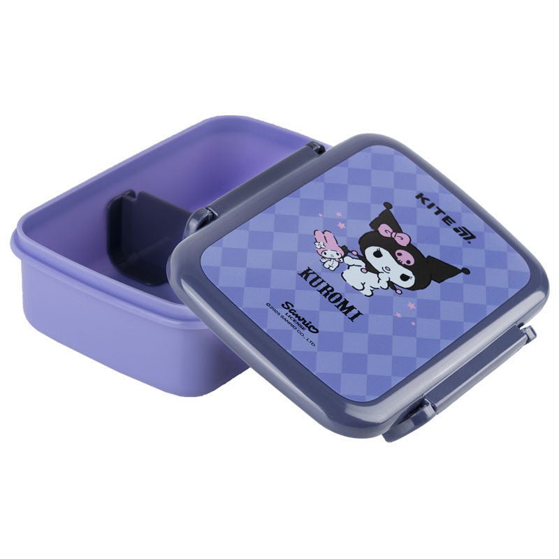 Śniadaniówka z przegródkami do szkoły 420ml Kuromi Kite