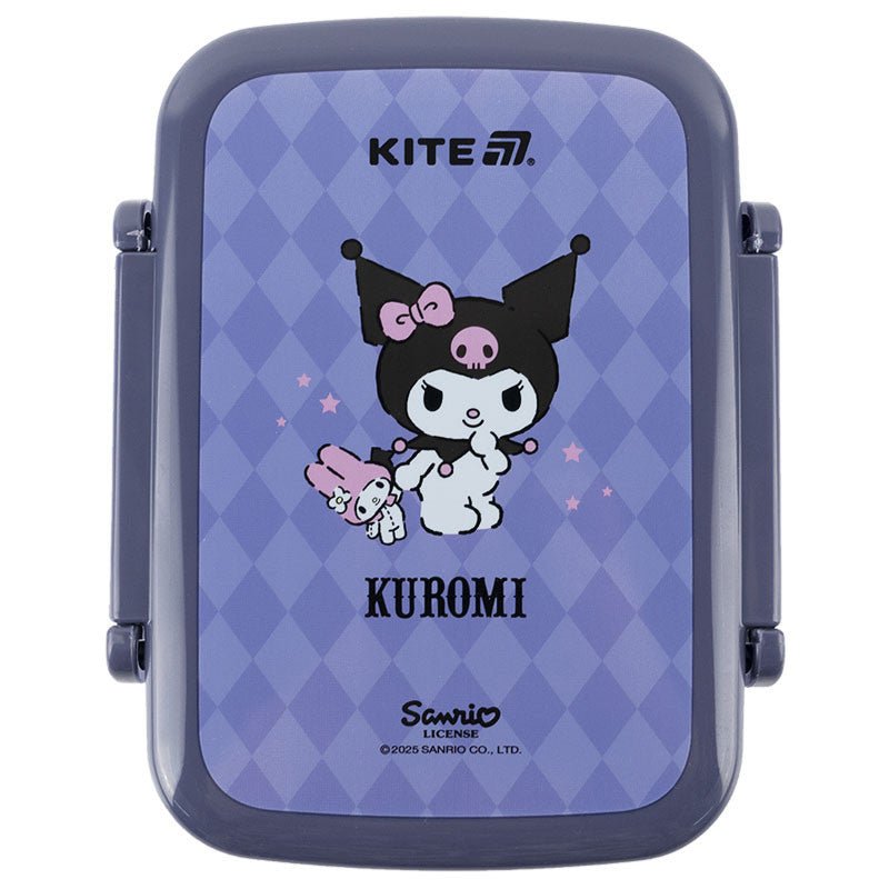 Śniadaniówka z przegródkami do szkoły 420ml Kuromi Kite
