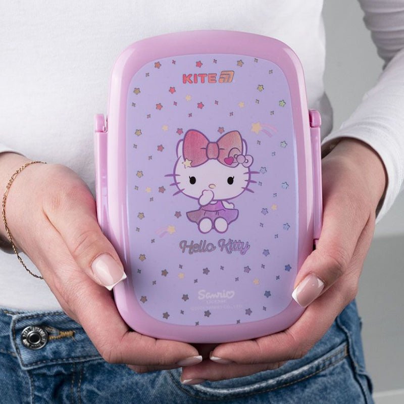 Lunchbox Śniadaniówka ze Sztućcami 750 ml Hello Kitty