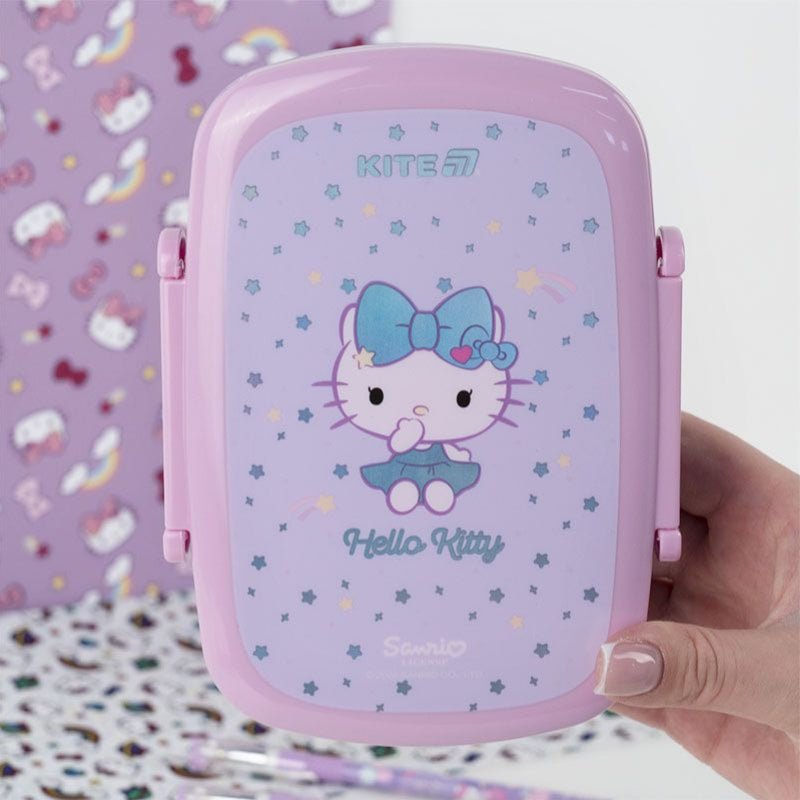 Lunchbox Śniadaniówka ze Sztućcami 750 ml Hello Kitty