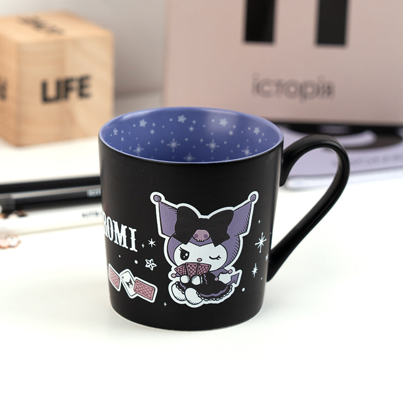 Kubek ceramiczny Kuromi 400 ml czarny Kite