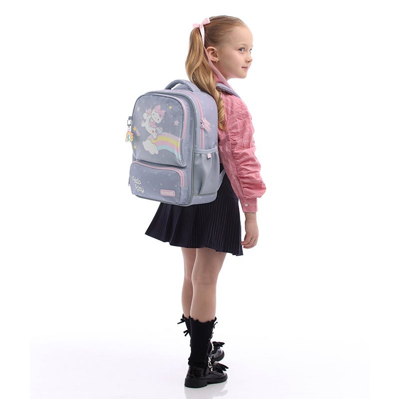 Plecak przedszkolny Kite z pluszową kieszenią i pasem piersiowym