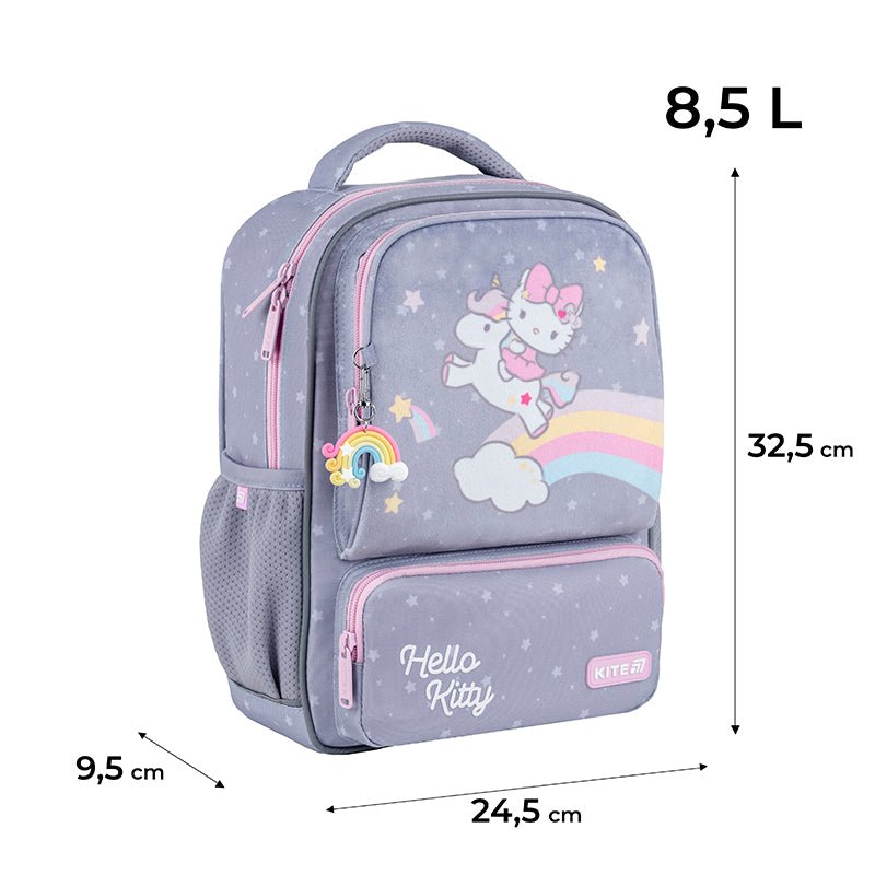 Kompaktowy plecak Kite Kids HK25-559XS z motywem Hello Kitty i ergonomicznymi ramiączkami