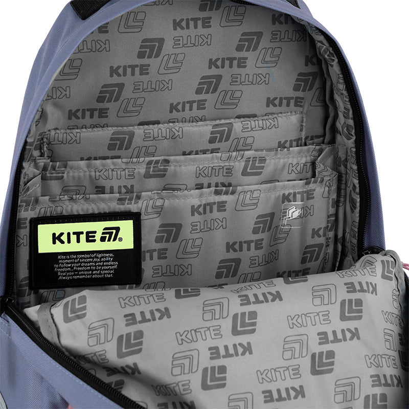 Plecak Kite HK25-949M z ikony nawigacyjnymi – łatwa organizacja kieszeni.