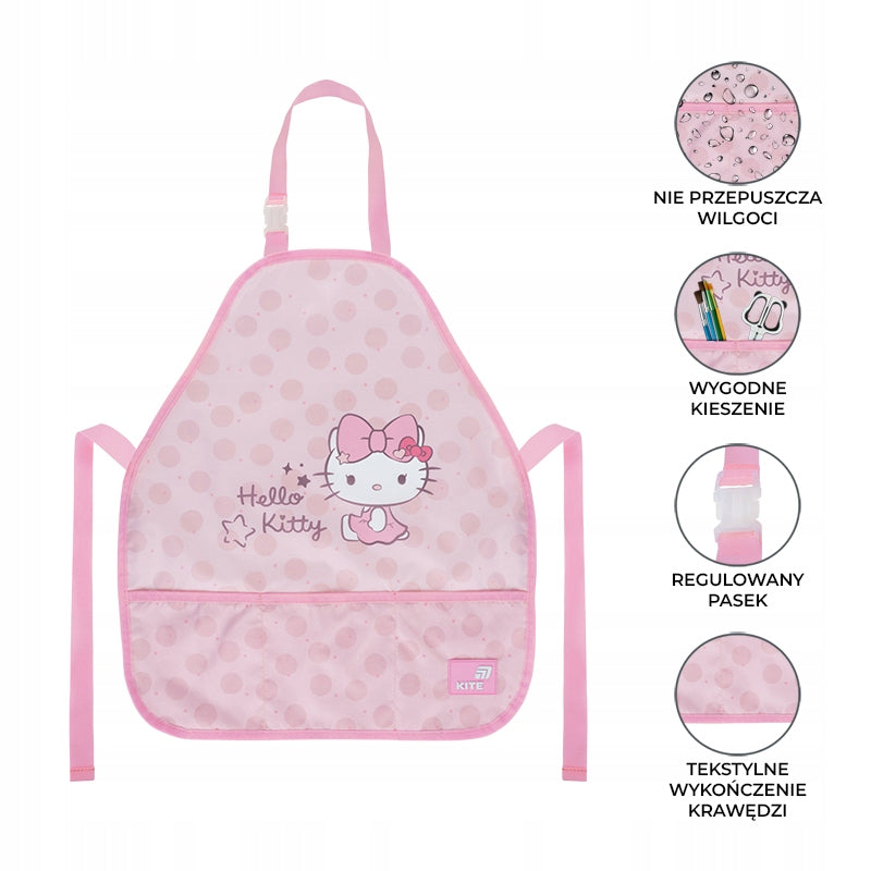 Charakterystyka i parametry techniczne fartuszka artystycznego Hello Kitty.