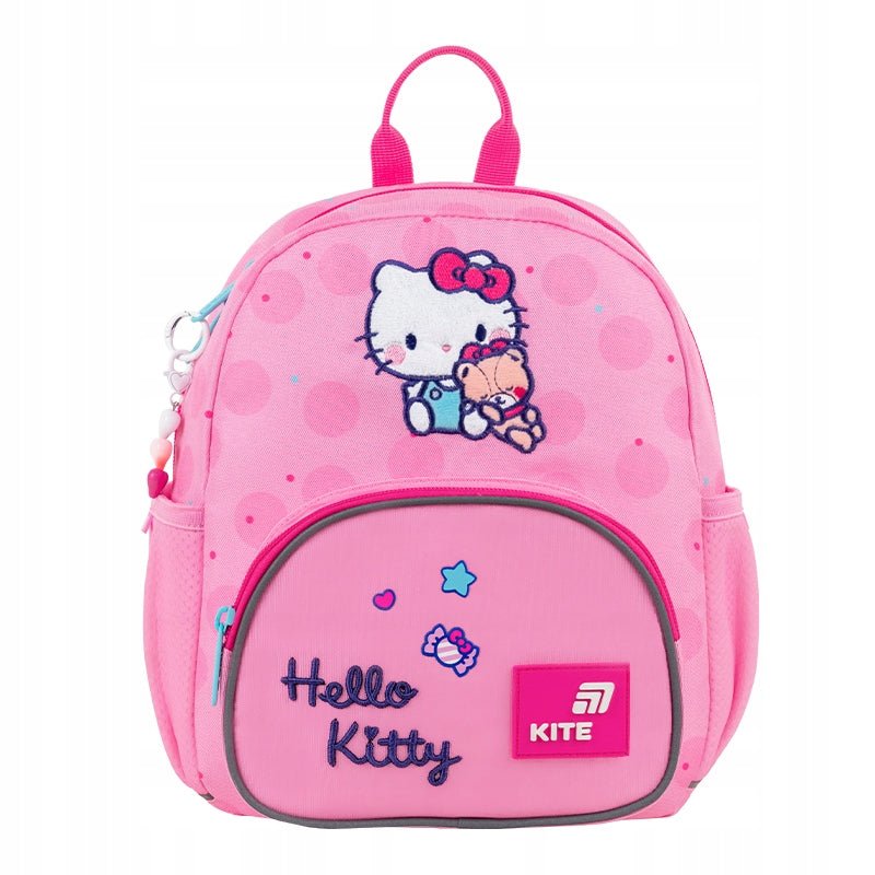 Mały plecak Kite Kids na licencji Hello Kitty na białym tle.