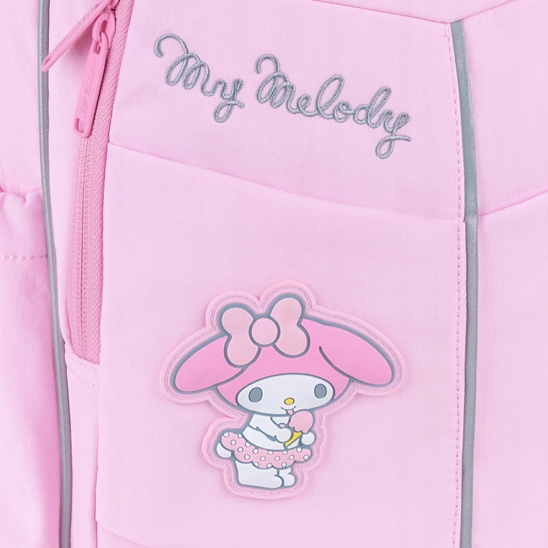 Haftowane detale na plecaku szkolnym Kite