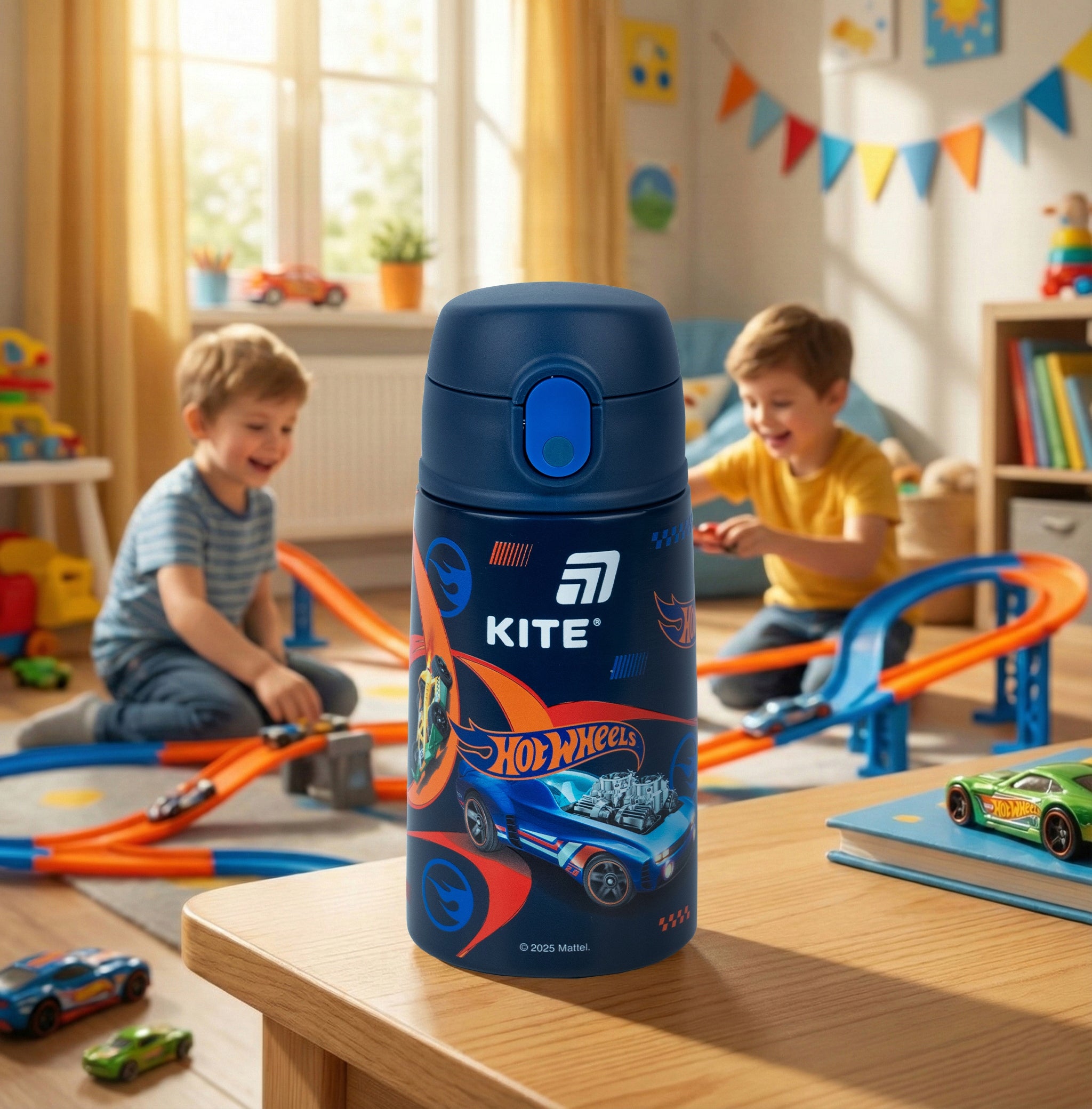 Dziecięcy termos Hot Wheels Kite 400 ml ze stali nierdzewnej SS 304