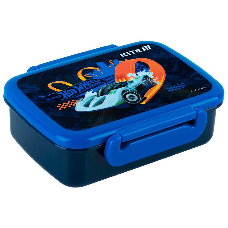 Śniadaniówka z przegródkami do szkoły dla chłopca 420ml Hot Wheels Kite
