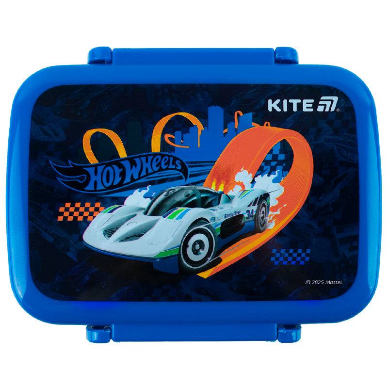 Śniadaniówka z przegródkami do szkoły dla chłopca 420ml Hot Wheels Kite