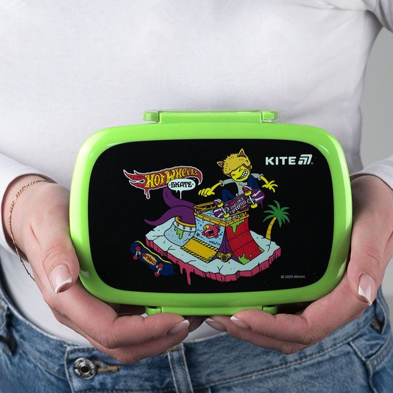 Lunchbox Śniadaniówka ze Sztućcami 750 ml Hot Wheels Kite