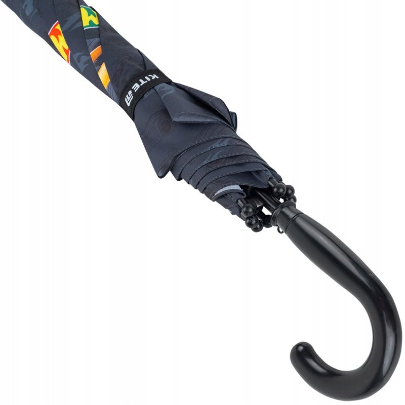 Ergonomiczna rączka typu hak parasolki Hot Wheels.
