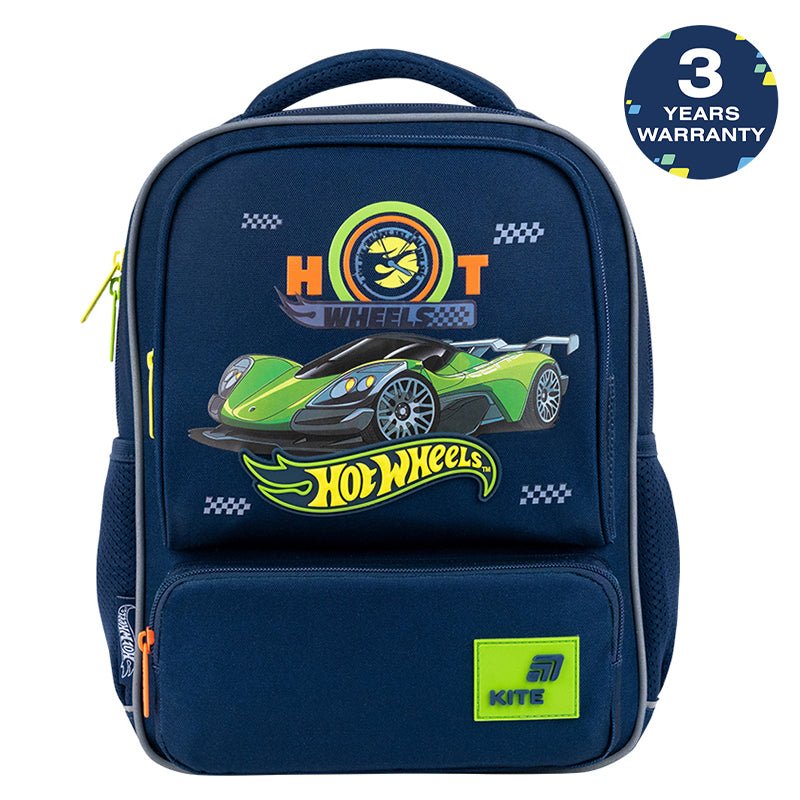 Plecak przedszkolny Kite Hot Wheels dla chłopców 4-7 lat lekki i pojemny