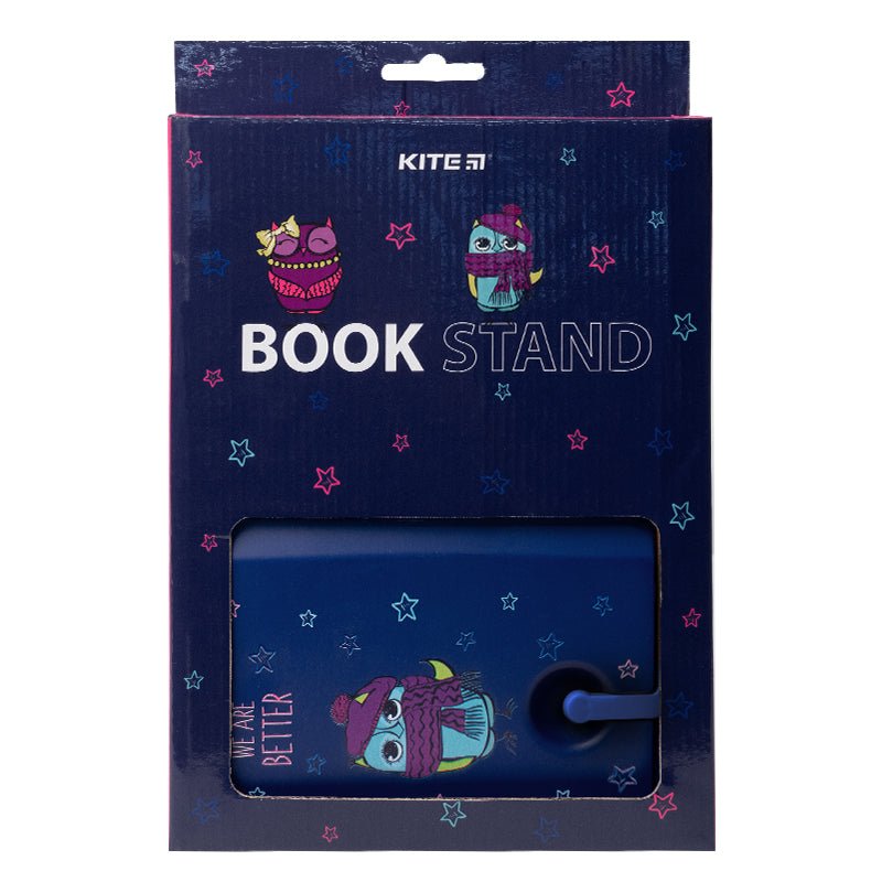 Podstawka na książki Kite K21-391-01 Owl pomoże Ci uczyć się w komforcie i przyjemności. Dobrze zorganizowane miejsce pracy ucznia pozytywnie wpływa na nastrój, produktywność i zdrowie dziecka.