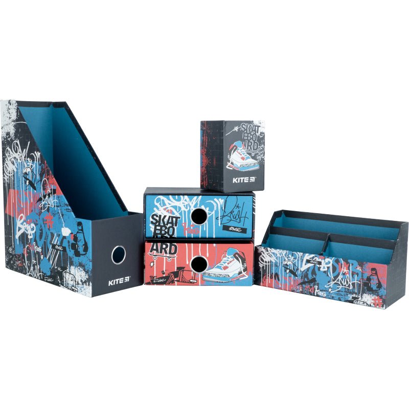 Organizer na biurko 4 elementy Street Style