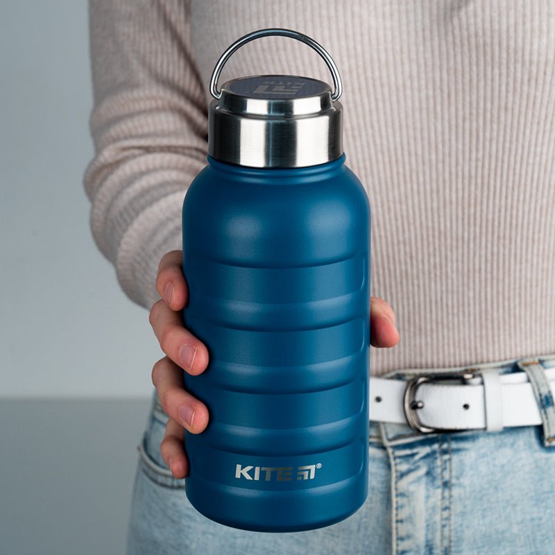 Bidon termiczny na napoje 750 ml niebieski