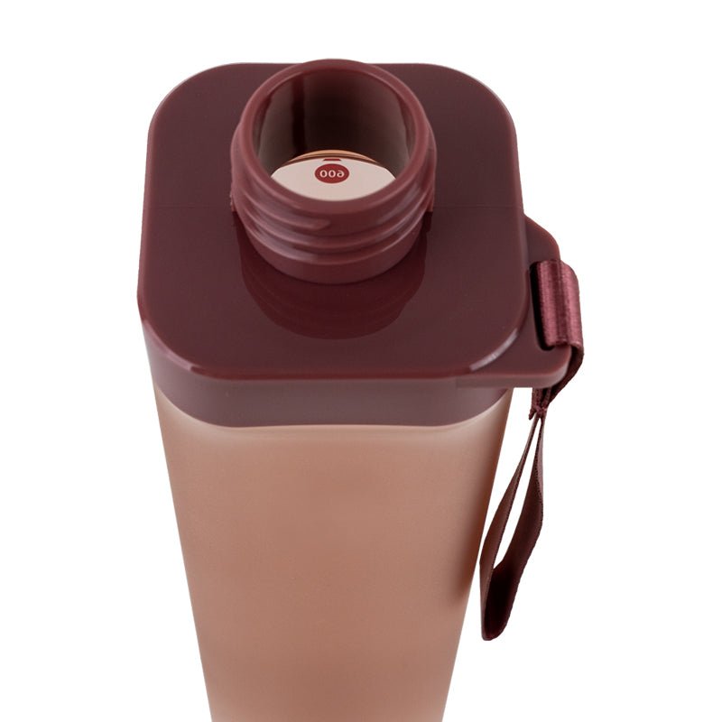 Butelka na wodę kwadratowa 700 ml rozheva