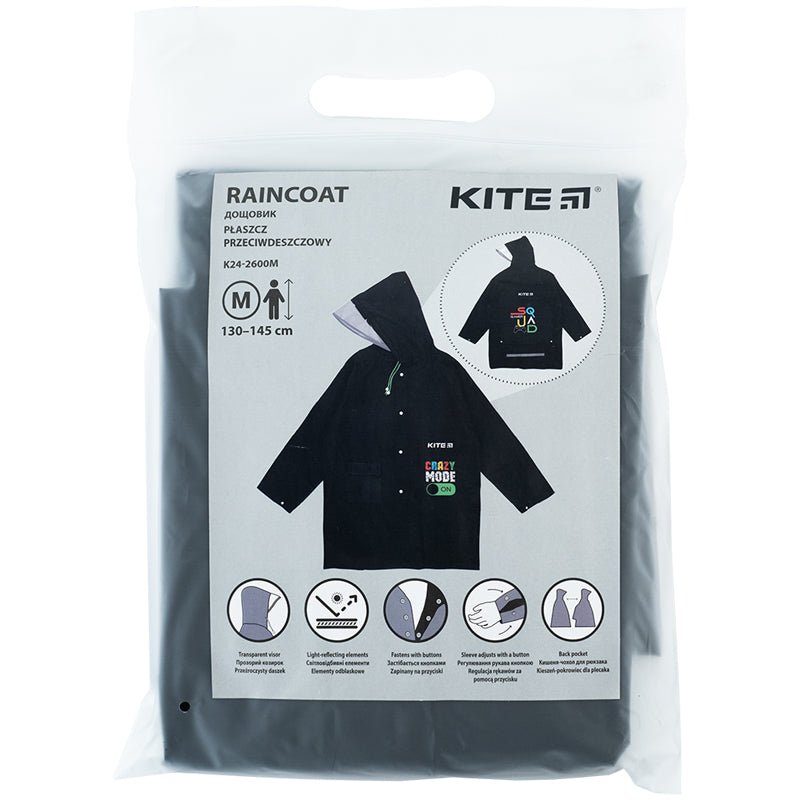 Płaszcz przeciwdeszczowy rozmiar M dla dzieci GAME Kite