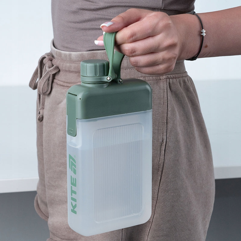 Butelka sportowa Kite 450 ml higieniczna łatwa do napełniania dzięki klipsom
