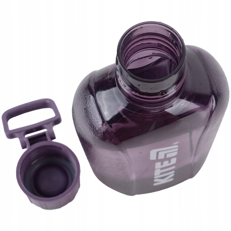 Przezroczysta butelka sportowa do picia na spacerze Kite