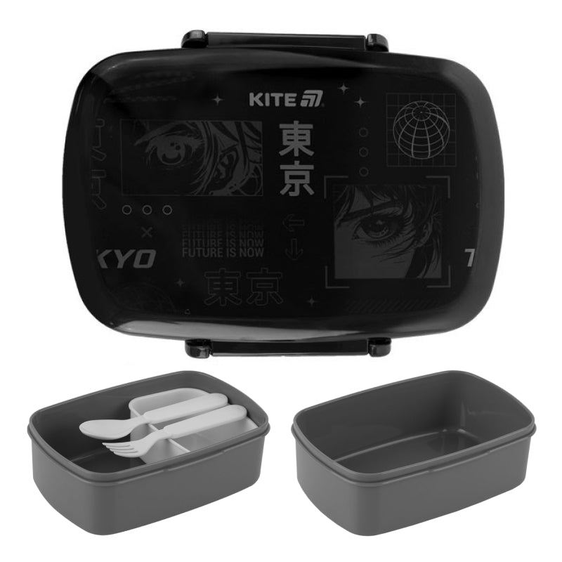 Lunchbox Śniadaniówka ze Sztućcami 750 ml Tokyo Kite