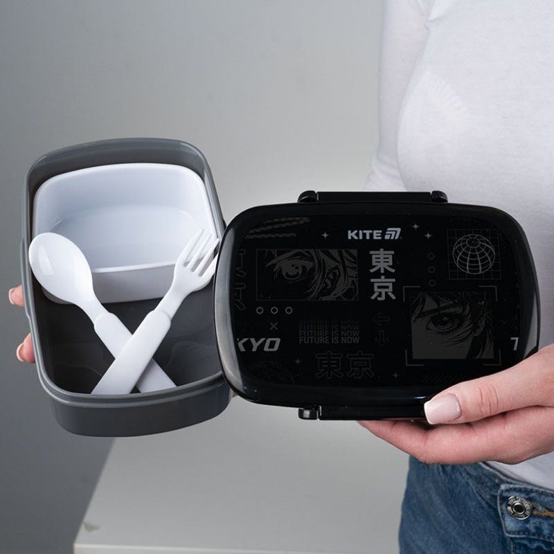 Lunchbox Śniadaniówka ze Sztućcami 750 ml Tokyo Kite
