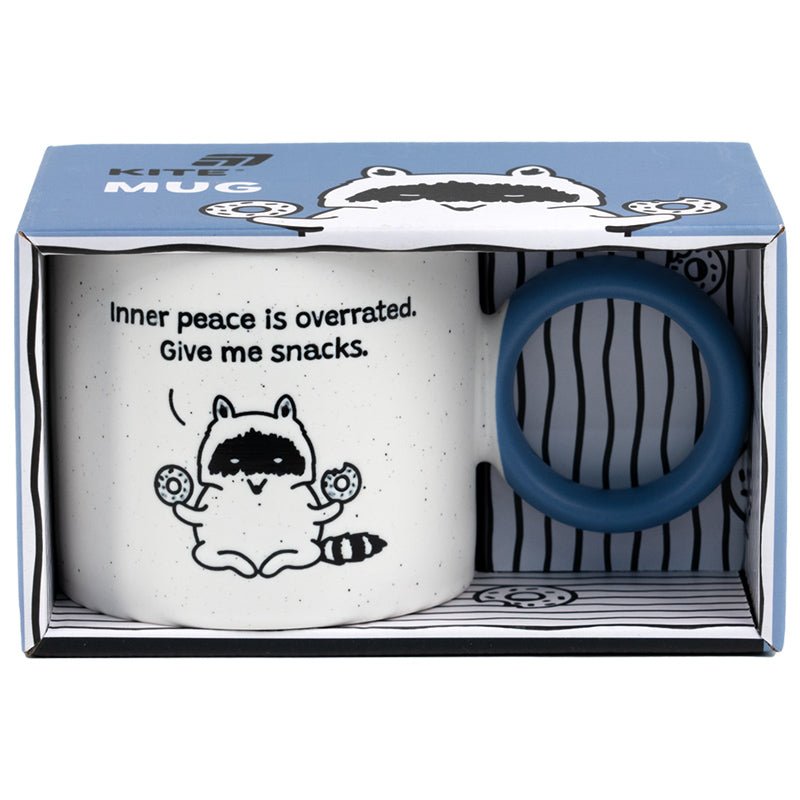 Kubek ceramiczny Donut racoon 370 ml Kite