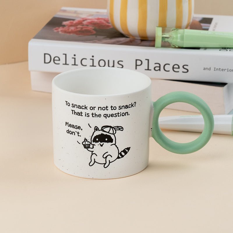 Kubek ceramiczny Cupcake racoon 370 ml Kite