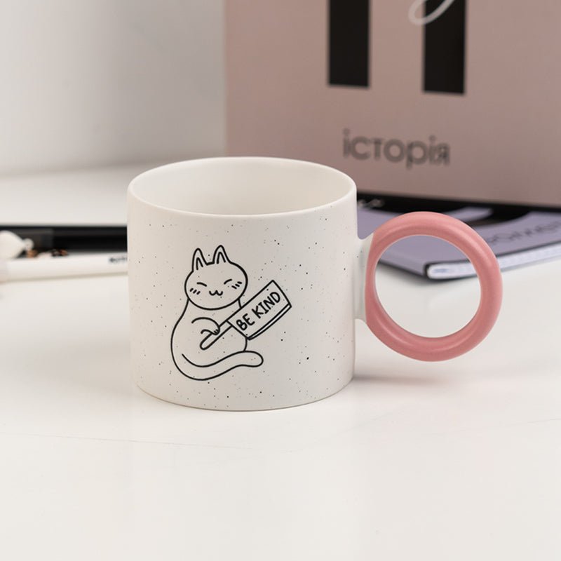 Kubek ceramiczny Be kind 370 ml Kite