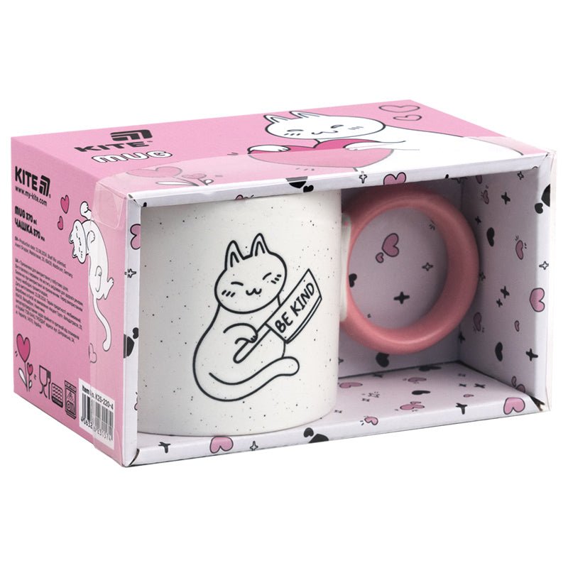 Kubek ceramiczny Be kind 370 ml Kite