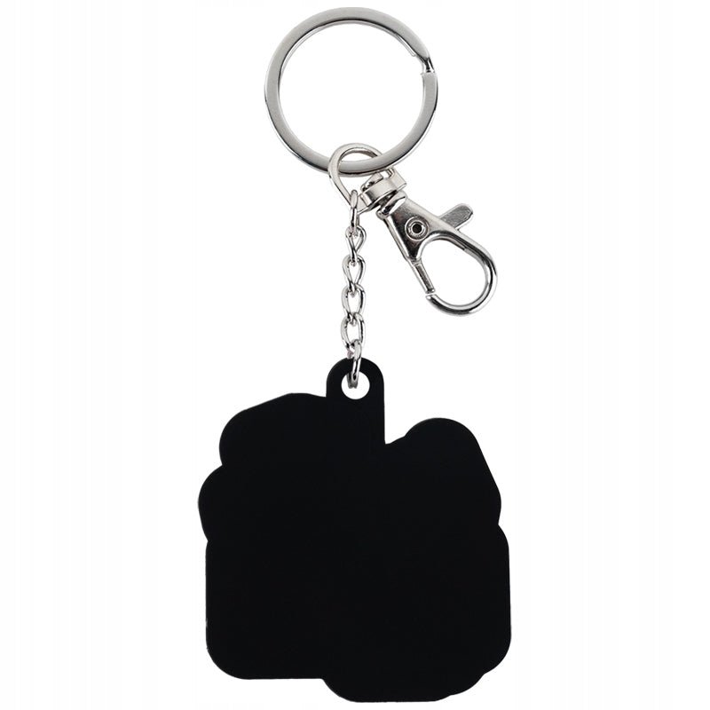 Brelok 3D widok z tyłu