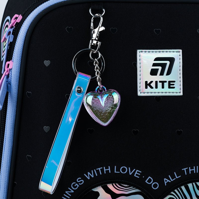 Tornister Kite z brelokiem