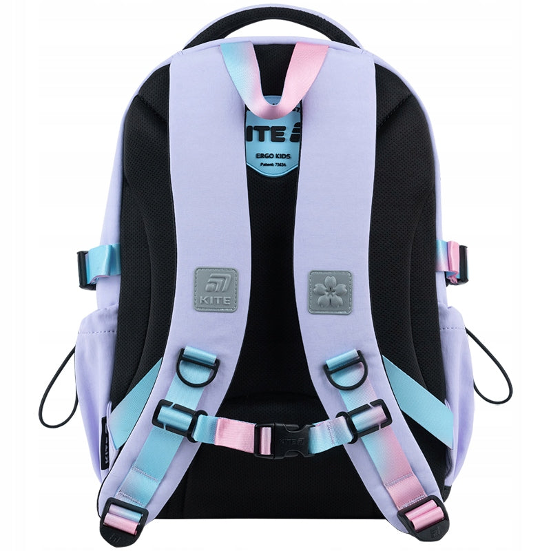 Ergonomiczne szelki S-kształtne z odblaskami i regulacją.