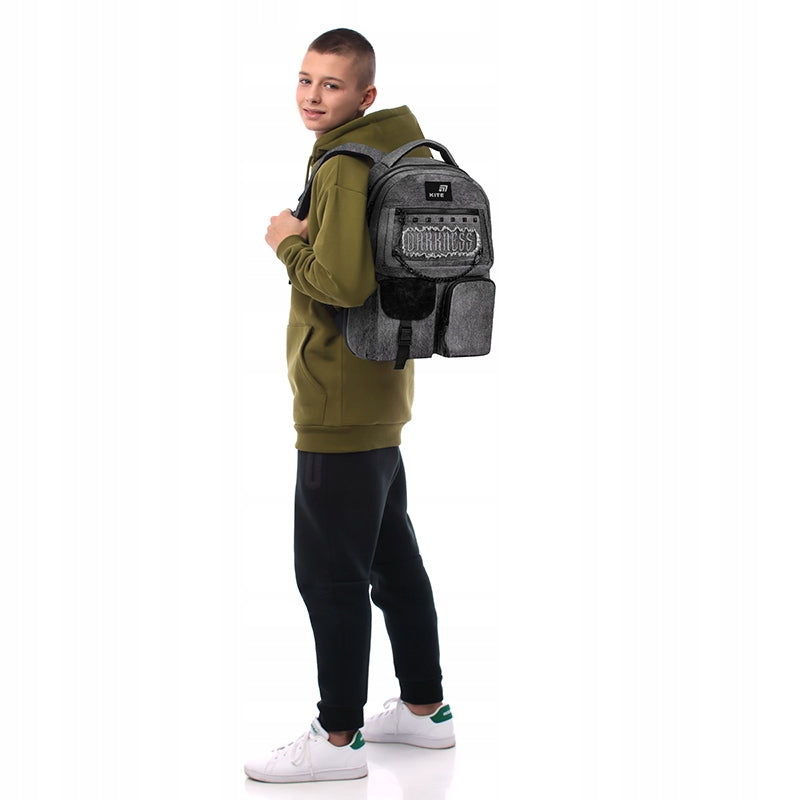 plecak szkolny Kite jeansowy dla chłopca