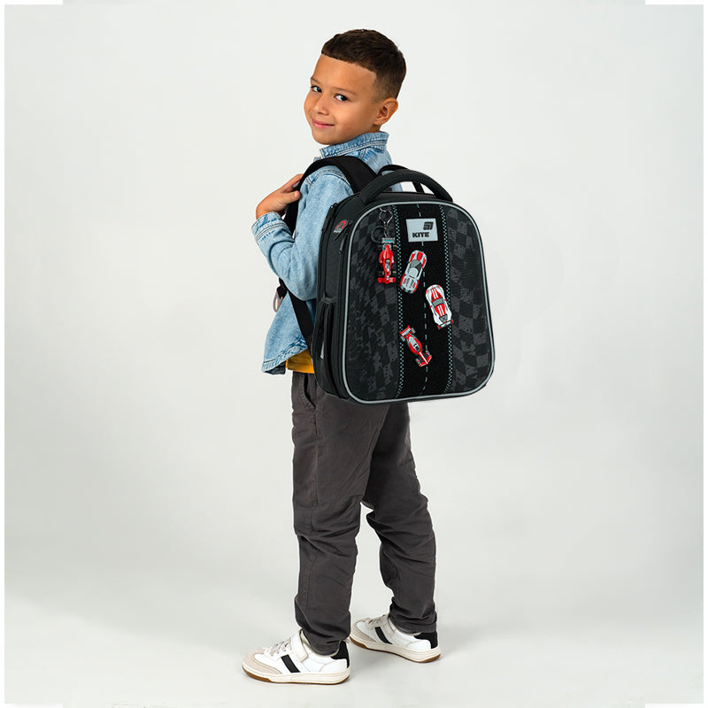 Tornister szkolny ortopedyczny dla chłopców 1-3 klasa Kite Race&Win