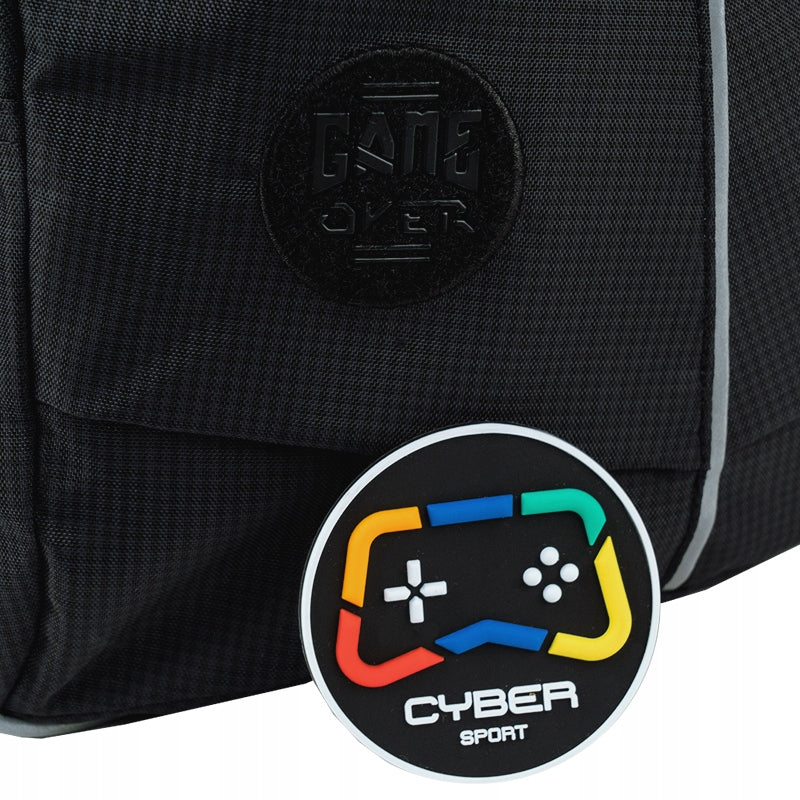 Gumowa naszywka 3D mocowana na rzepie