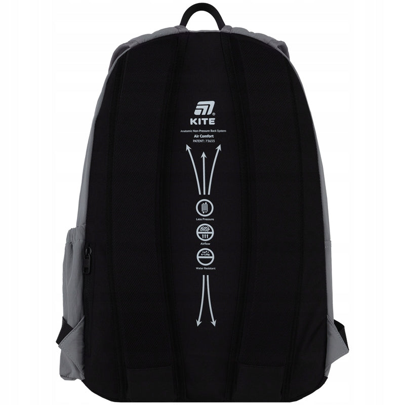 Plecak szkolny Kite – tył z ergonomicznymi plecami