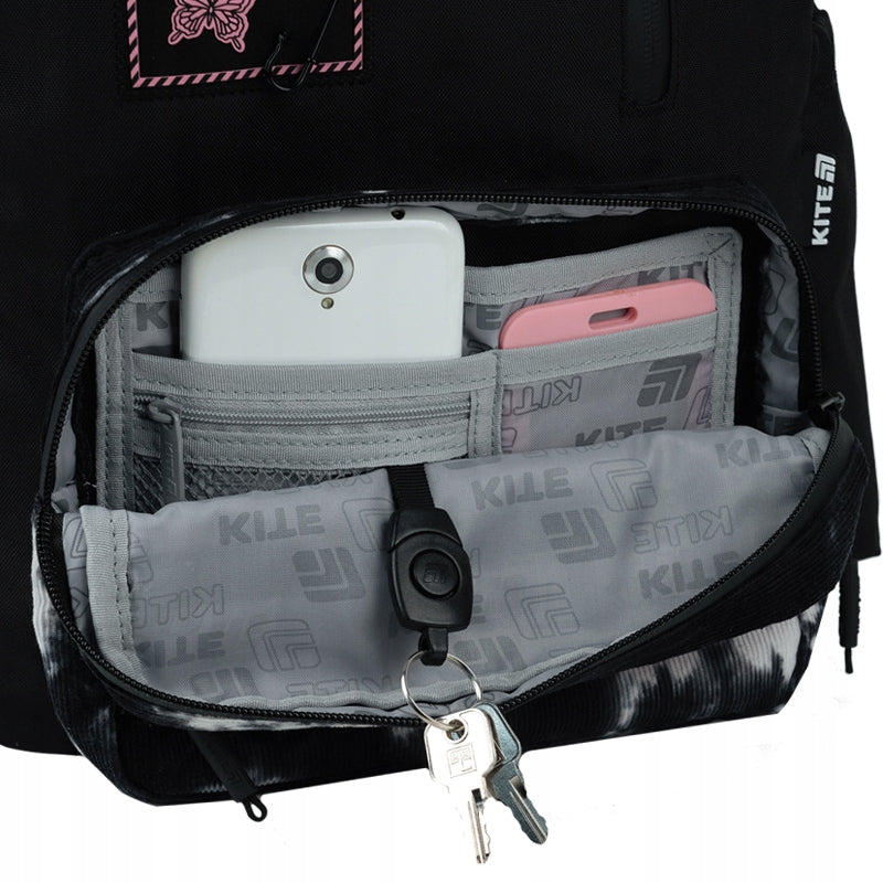Przednia kieszeń plecaka Kite z organizerem