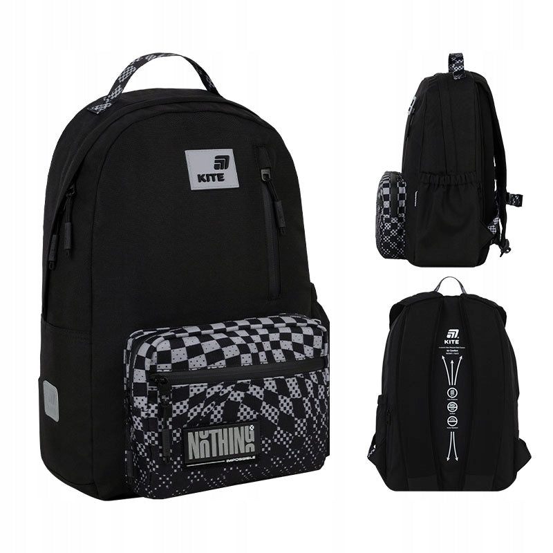 Plecak szkolny Kite – komplet ujęć plecaka młodzieżowego