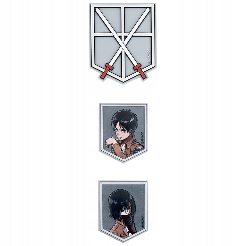zestaw naszywek Attack on Titan Kite na rzep Velcro