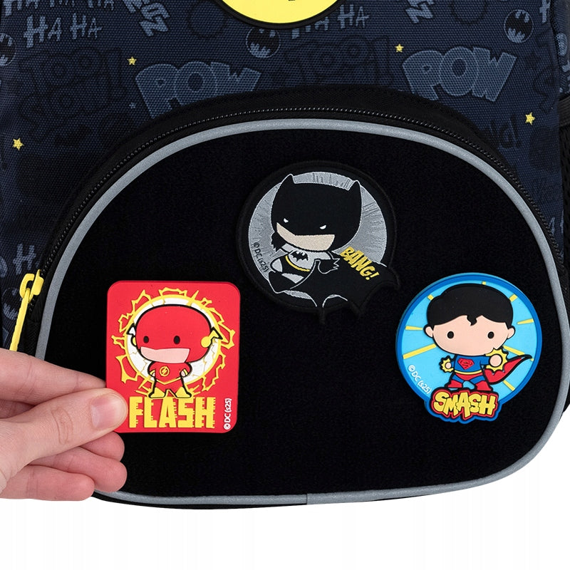zestaw patchy Batman do personalizacji plecaka