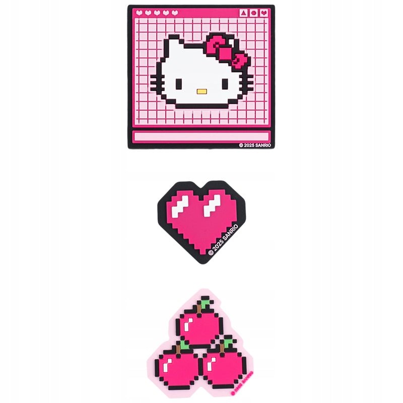zestaw naszywek Hello Kitty Kite na rzep Velcro