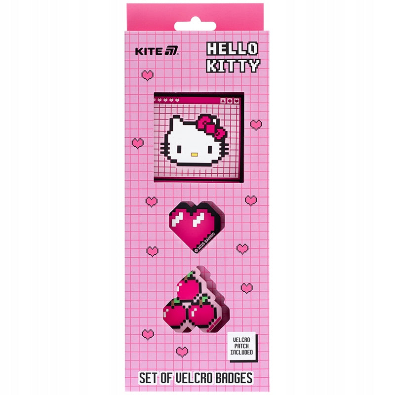 naszywki Hello Kitty Patch Kite komplet 3 sztuki