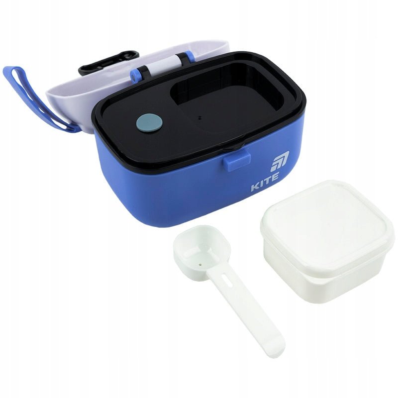 Snackbox z łyżeczką i wyjmowanym pojemnikiem na sos