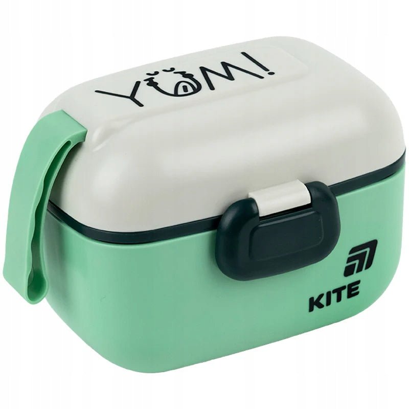 Kompaktowy pojemnik na przekąski z uchwytem