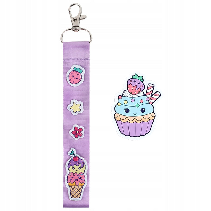 zestaw naszywka patch i brelok 3D Kite