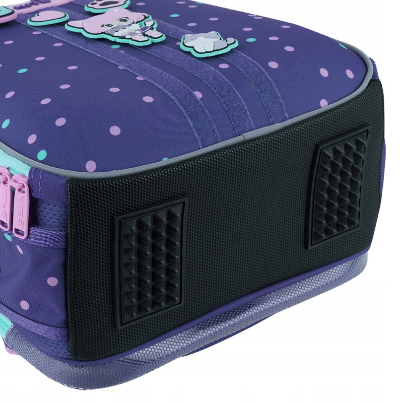 Tornister szkolny Kite – usztywnione dno z odpornością na zabrudzenia